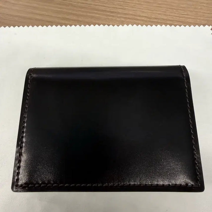 [BUNJANG] Ganzó Shell Cordovan Business Card Holder / 간조 쉘코도반 명함지갑
