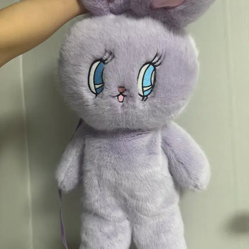 [BUNJANG] Esther Bunny Collaboration Large Doll Bag Purple / wc 에스더 버니 콜라보 인형 가방 퍼플 대형