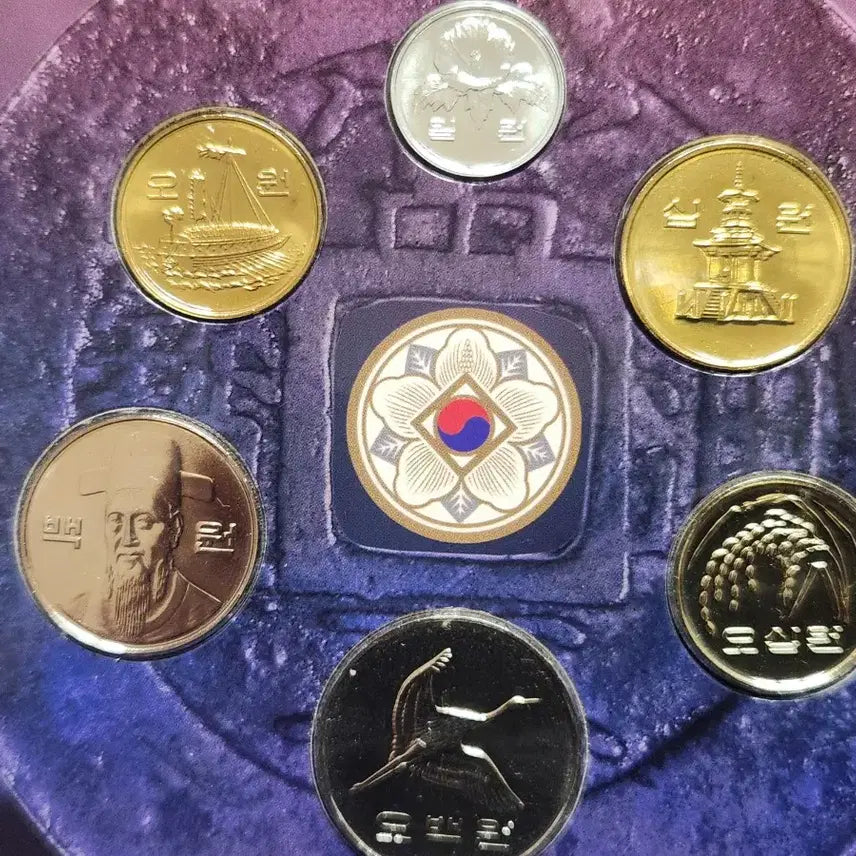 [BUNJANG] Korean Coin Mint Set (2005, 2006, 2007) / 주화 2005.06.07 민트 3세트