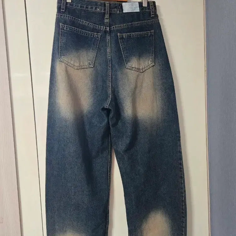[BUNJANG] OOTJ Washed Wide Jeans / OOTJ 워싱 와이드 청바지 27~28 남.여