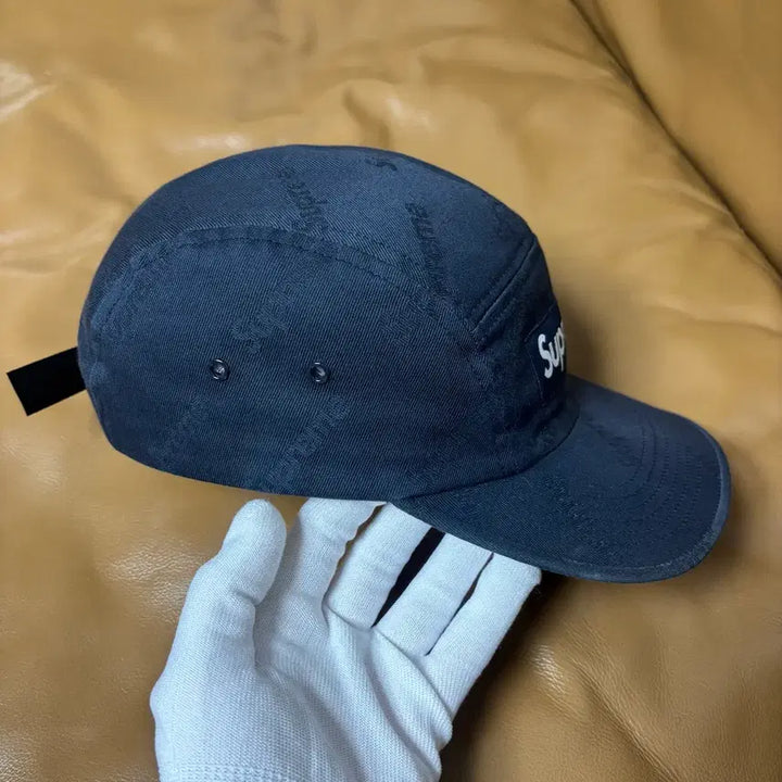 [BUNJANG] Supreme Camp Cap Hat Box Logo Jacquard Navy / 슈프림 캠프캡 모자 박스로고 자카드 네이비