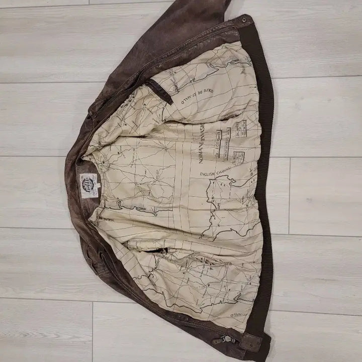 [BUNJANG] G-III A-2 Style Vintage Leather Flight Jacket / G-III 빈티지 가죽항공자켓 A-2 style