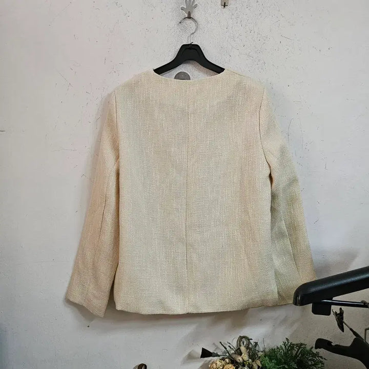 [BUNJANG] JF Ivory Tweed Pocket Jacket / JF 아이보리 트위드 포켓 자켓