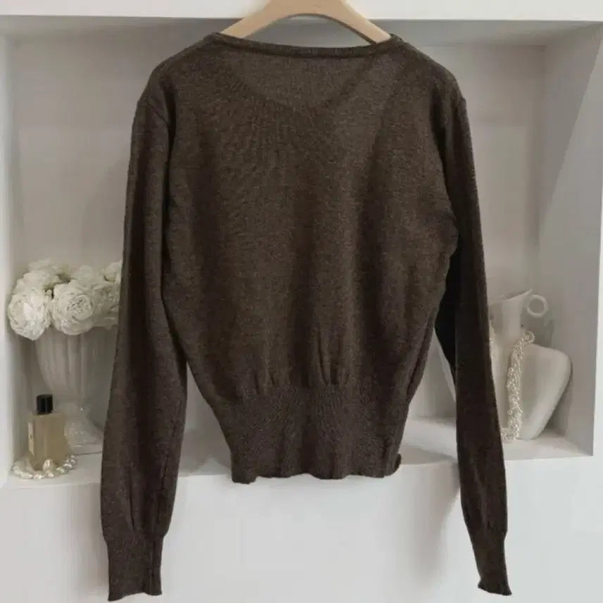 [BUNJANG] Unbalanced Halter Slit Wrap Knit Top / 1회 잠깐 착용, 무배/ 언발 홀터 트임 랩 니트티