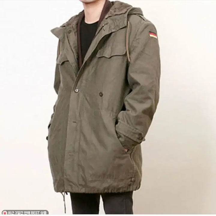 [BUNJANG] German Army Style Hooded Field Jacket / 독일군 후드야상