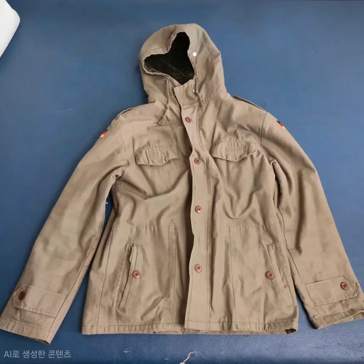 [BUNJANG] German Army Style Hooded Field Jacket / 독일군 후드야상