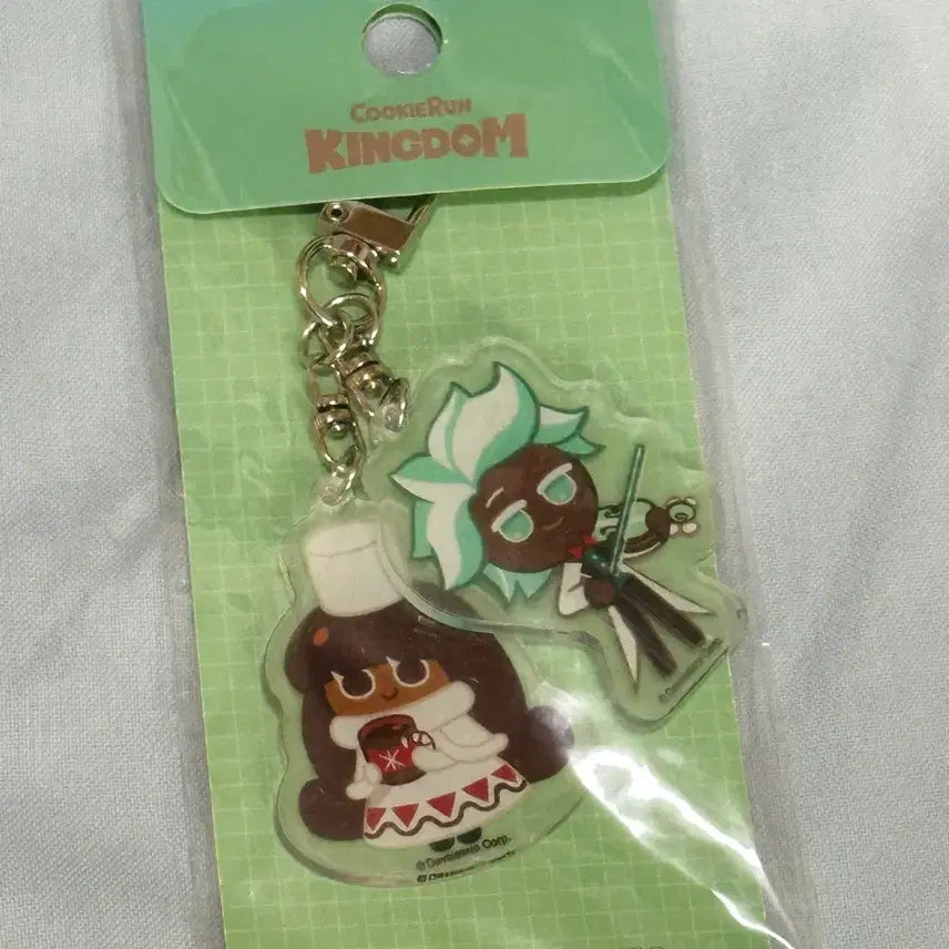 [BUNJANG] Cookie Run Character Keyrings Bundle Set (Sealed) / 쿠키런 키링 천사맛 악마맛 민트초코맛 코코아맛 공주맛 용사맛 쿠키 일괄