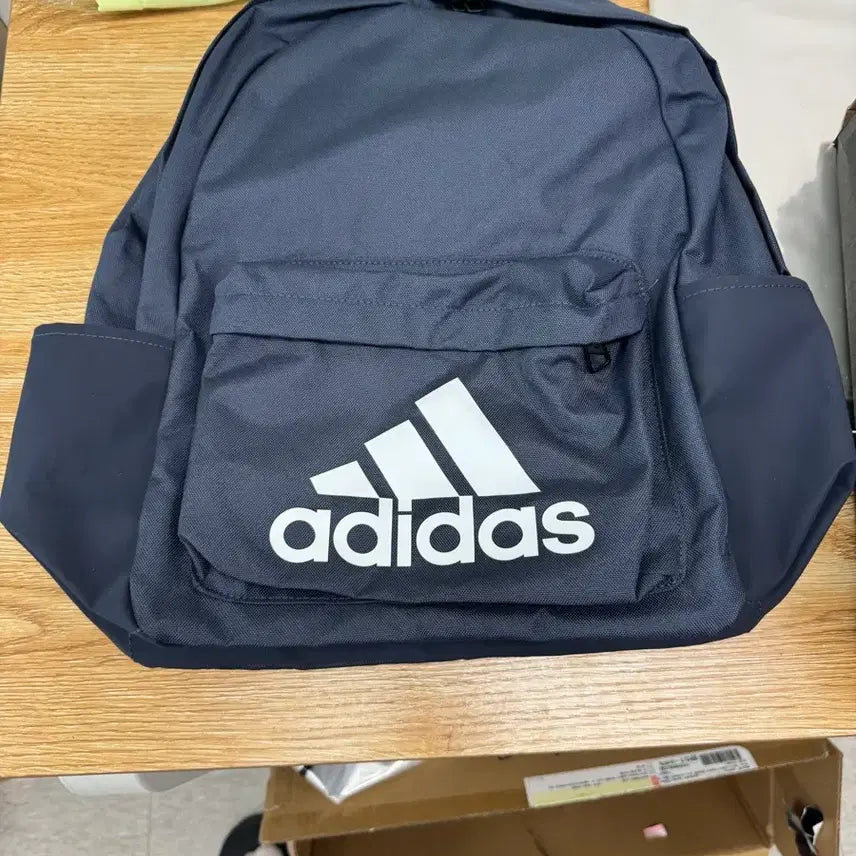 [BUNJANG] Adidas Navy Backpack / 아디다스 백팩 네이비 컬러