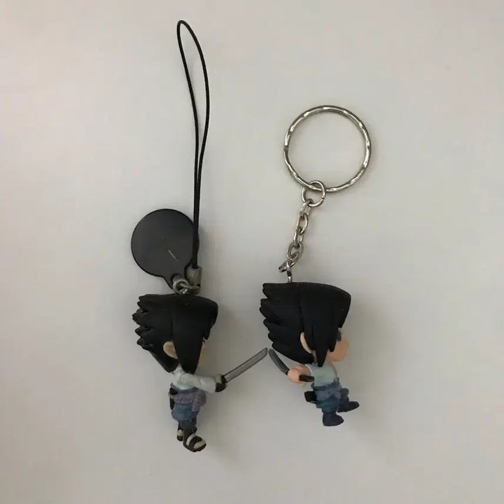 [SOLD OUT] 일괄) 나루토 사스케 SD 캐릭터 피규어 키링 스트랩 고전