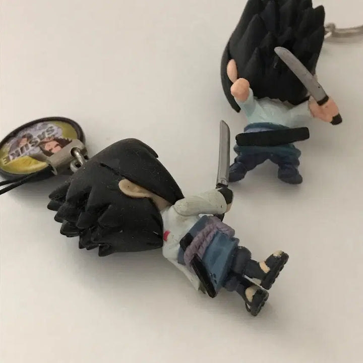 [SOLD OUT] 일괄) 나루토 사스케 SD 캐릭터 피규어 키링 스트랩 고전