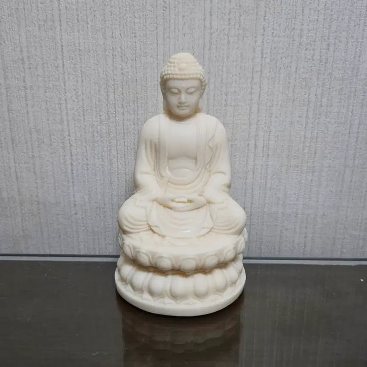 [BUNJANG] Buddha Shakyamuni Statue Resin Sculpture Ornament / 불교 석가모니 불상 조각상 인테리어 장식 소품 테이블 선반 수납 정리 현
