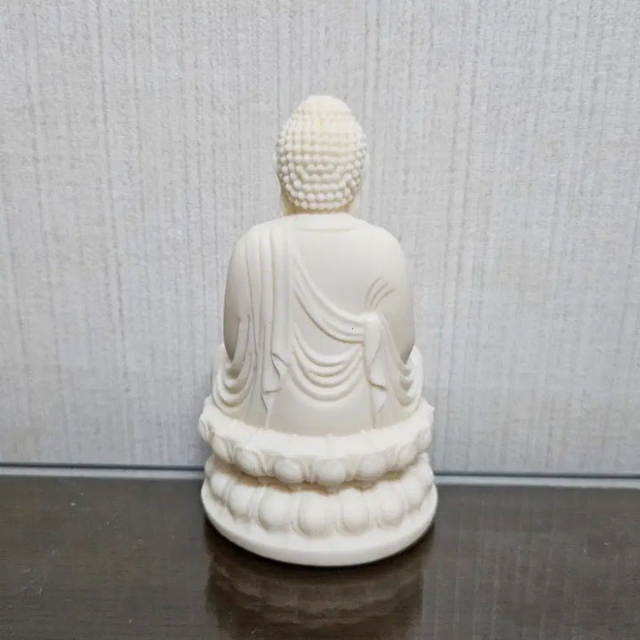 [BUNJANG] Buddha Shakyamuni Statue Resin Sculpture Ornament / 불교 석가모니 불상 조각상 인테리어 장식 소품 테이블 선반 수납 정리 현