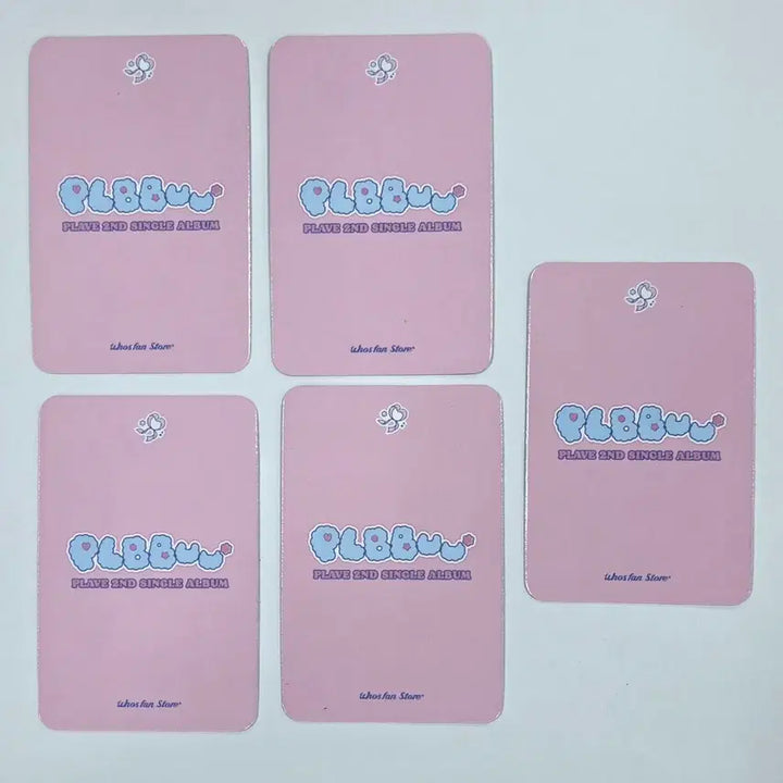 [SOLD OUT] 플레이브 PLAVE PLBBUU 후즈팬 특전 포카 일괄