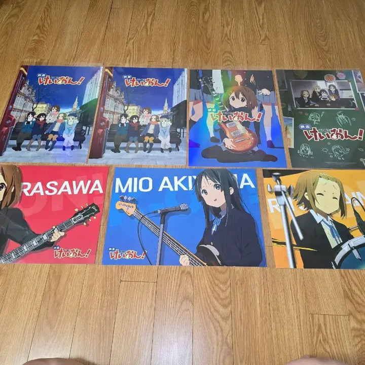 [BUNJANG] K-ON! A3 Poster Bundle Set / 케이온 A3 포스터 11종 일괄 팝니다