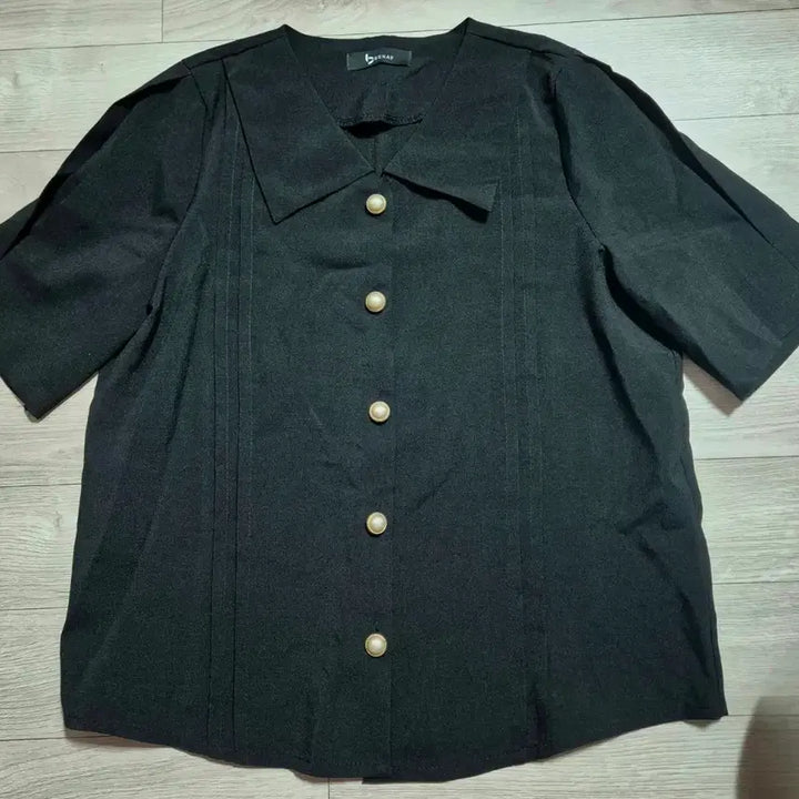 [BUNJANG] VENAF Pearl Collar Shirt Blouse / 새상품)베나프 카라 진주 셔츠 블라우스 판매합니다