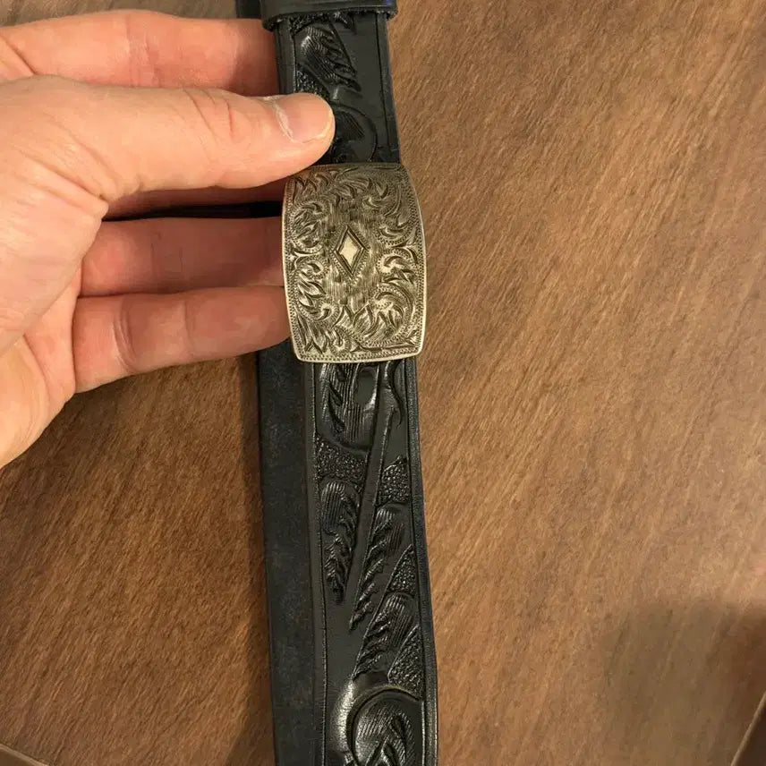 [BUNJANG] RRL Leather Belt / Rrl 핸드툴 레더벨트