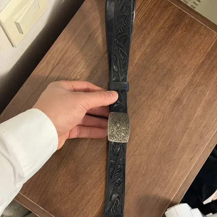 [BUNJANG] RRL Leather Belt / Rrl 핸드툴 레더벨트