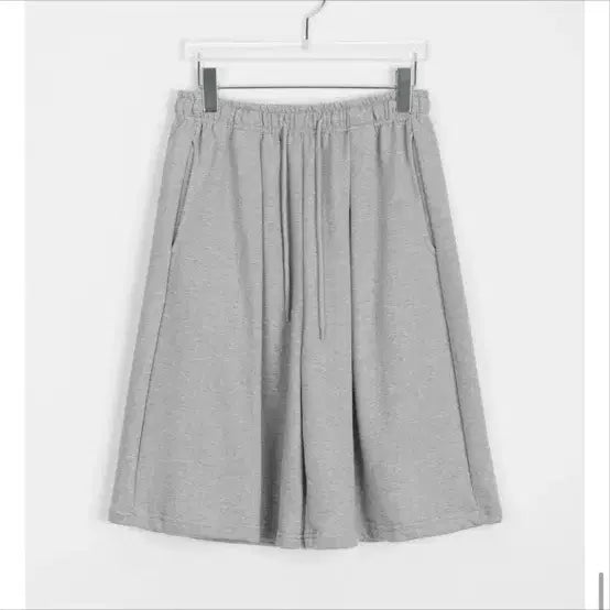 [BUNJANG] BAON Mélange Gray Bermuda Shorts / 바온 멜란지 그레이 버뮤다팬츠