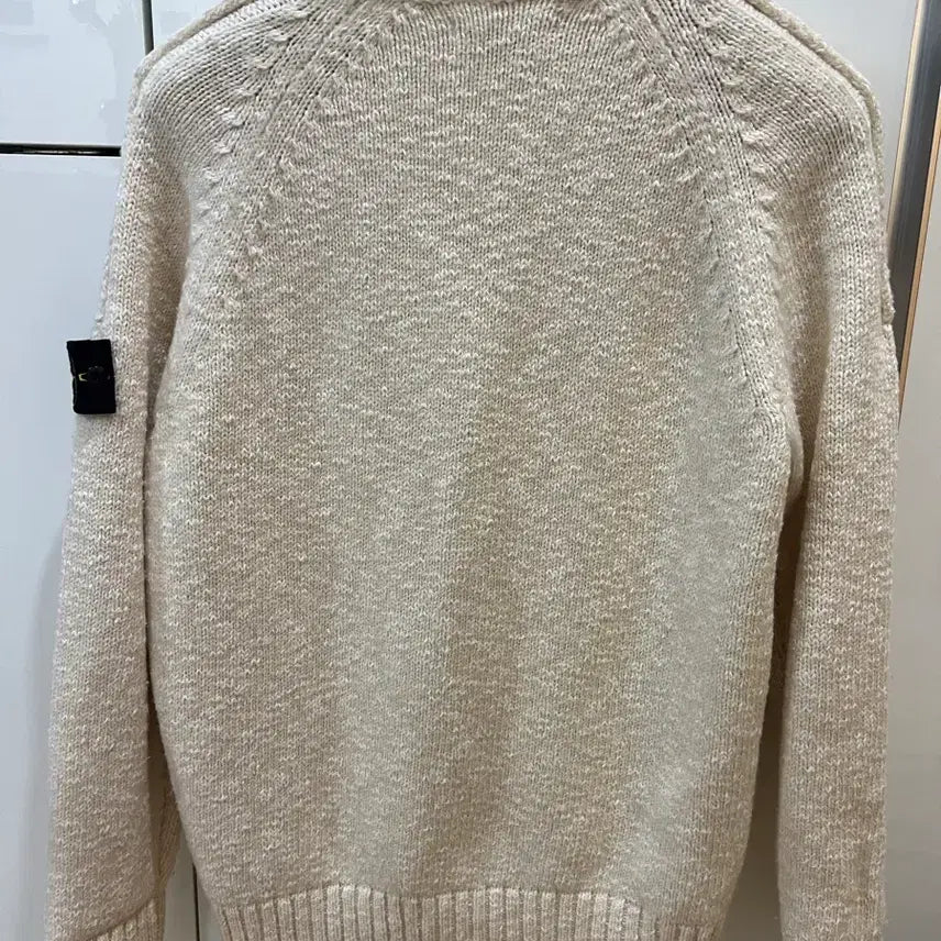 [BUNJANG] Stone Island Ivory Cardigan / 스톤아일랜드 아이보리 가디건 새상품급