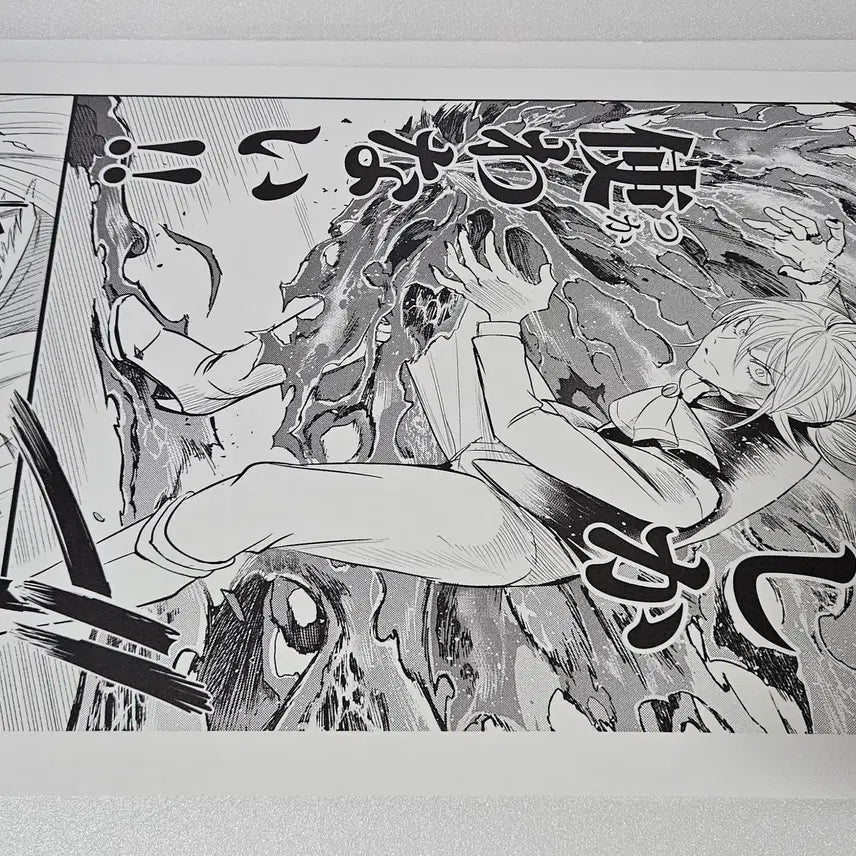 [SOLD OUT] 아스모데우스 원화 복제 원고 명장면 B4 포스터 이루마군 악입문