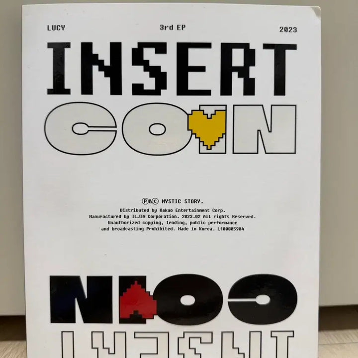 [BUNJANG] LUCY Insert Coin / 루시 인설트코인 insert coin 판매합니다