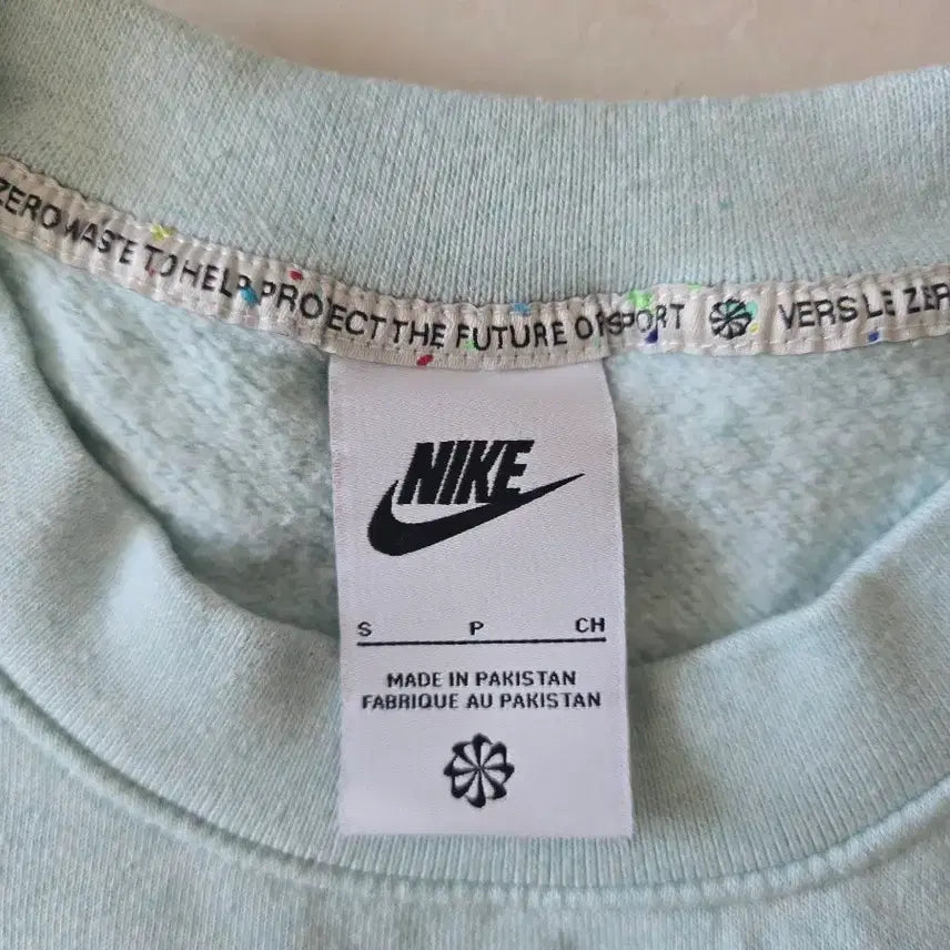[BUNJANG] Nike Swoosh Sweatshirt Mint / 나이키 스우시 맨투맨 티셔츠 민트