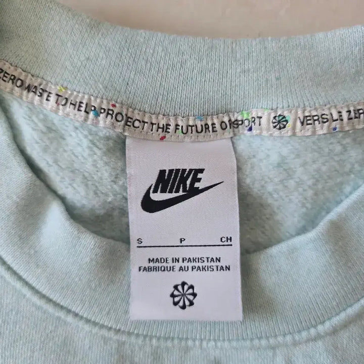 [BUNJANG] Nike Swoosh Sweatshirt Mint / 나이키 스우시 맨투맨 티셔츠 민트