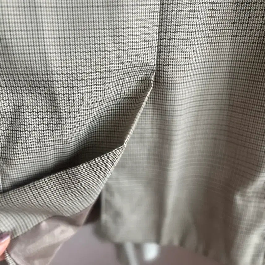 [BUNJANG] Doris Check Pattern Oversized Jacket / Doris 체크 패턴 오버핏 자켓