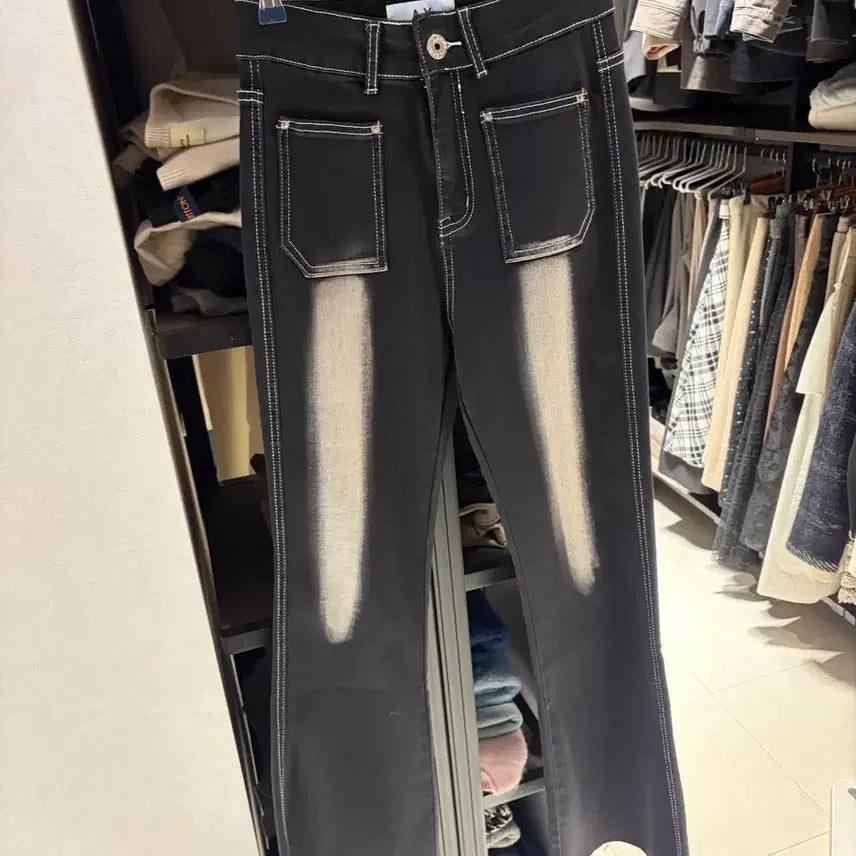 [BUNJANG] De of Black Bootcut Denim Pants M / 드오브 블랙 부츠컷 데님 팬츠 M