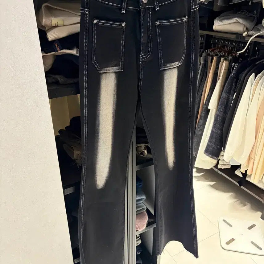 [BUNJANG] De of Black Bootcut Denim Pants M / 드오브 블랙 부츠컷 데님 팬츠 M