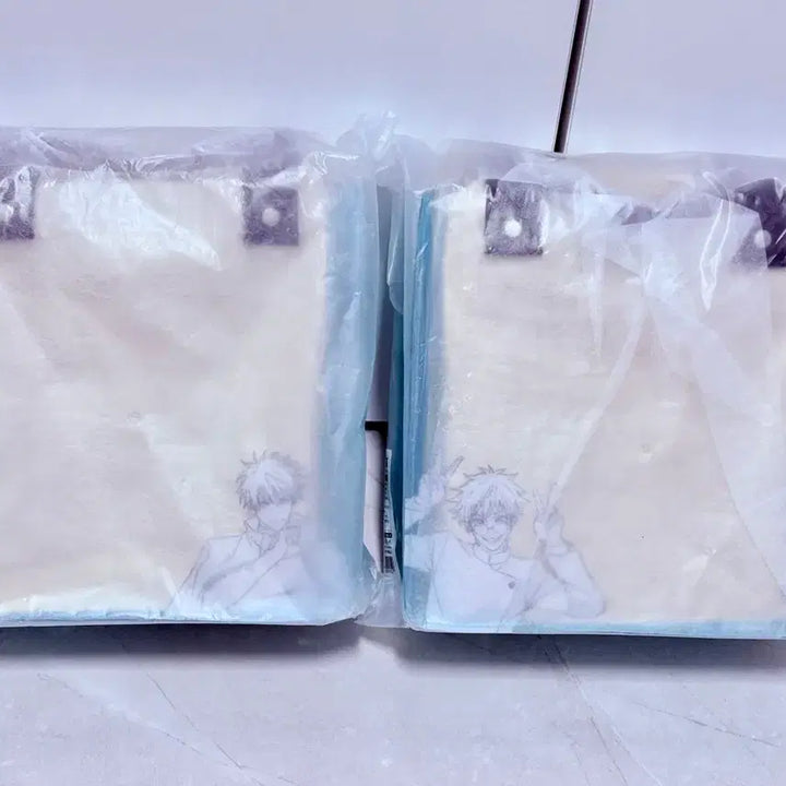[BUNJANG] Jujutsu Kaisen Gojo Satoru Clear Bag Bundle Set / [무료배송] 주술회전 애니전시회 고죠 사토루 클리어백 (미개봉)