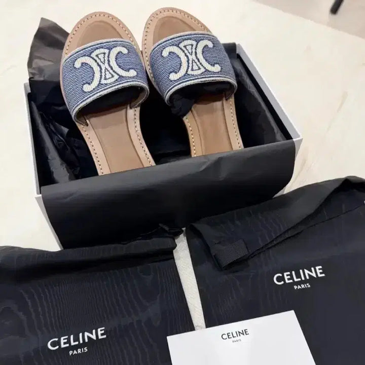 [BUNJANG] Celine Limpia Mules 40 (250-255) / 셀린느 슬리퍼 림피아 뮬 40(250-255)