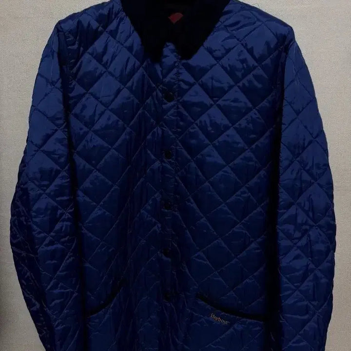 [BUNJANG] Barbour Augustine Quilted Jacket L Blue / 바버 어거스틴 퀼팅 자켓 L 블루 (105)