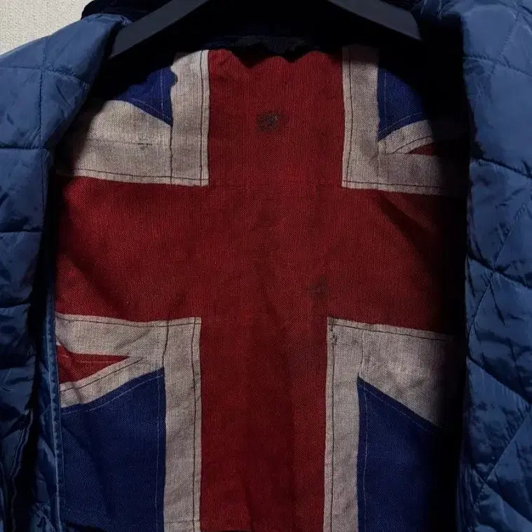 [BUNJANG] Barbour Augustine Quilted Jacket L Blue / 바버 어거스틴 퀼팅 자켓 L 블루 (105)
