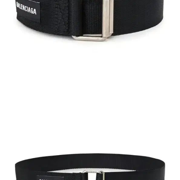 [BUNJANG] Balenciaga Army Fabric Belt - Black / 발렌시아가 아미 패브릭 벨트 블랙