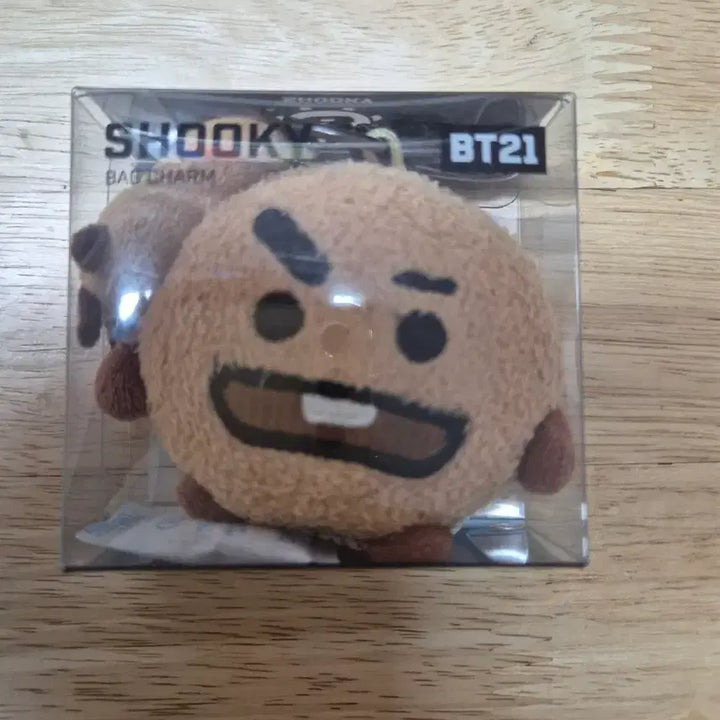 [BUNJANG] BT21 SHOOKY Bag Charm Keychain / (미개봉)BT21 슈키 SHOOKY 가방고리 인형 키링