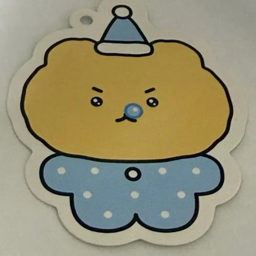 [BUNJANG] Manggeureojin Gom Mang Gom 10cm Plush Keychain / 망그러진곰 망곰 10cm 인형 키링