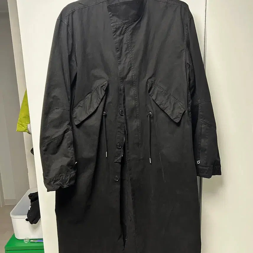 [BUNJANG] EE Fishtail Coat Black M / ee피쉬테일 블랙 m