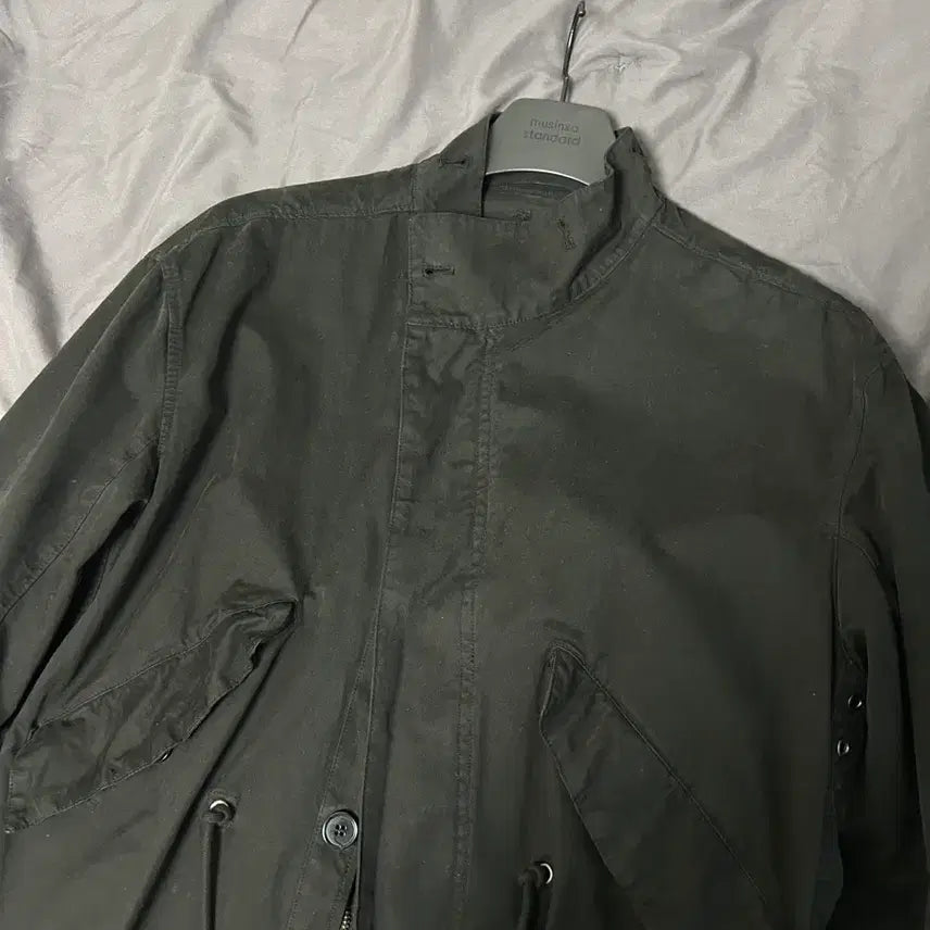 [BUNJANG] EE Fishtail Coat Black M / ee피쉬테일 블랙 m