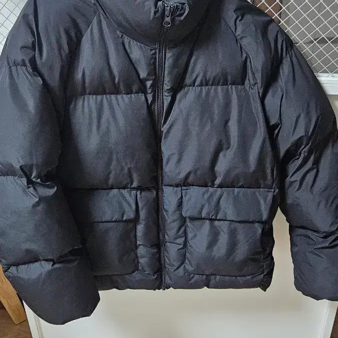 [BUNJANG] Topten Black Short Padded Jumper / 탑텐 블랙 숏패딩 점퍼