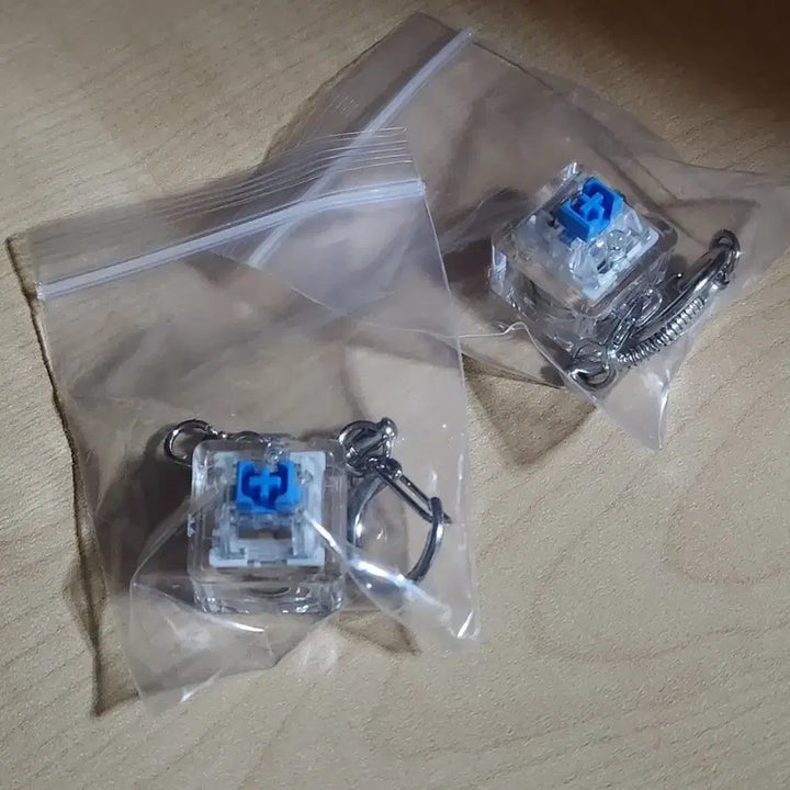 [BUNJANG] LED Keyboard Switch Keyring / (일괄) LED 키보드 스위치 키링 클릭커 키캡X