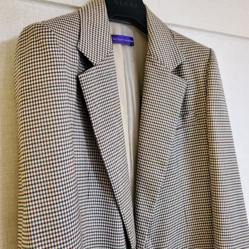 [BUNJANG] The Izzat Collection Checkered Jacket / (더아이잗컬렉션)체크자켓 55