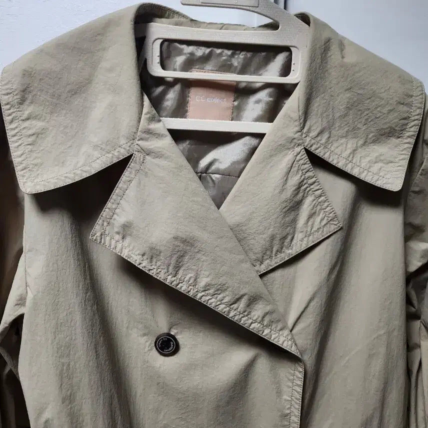 [BUNJANG] CC Collect Long Trench Coat / 씨씨콜렉트 롱 트렌치코트 55