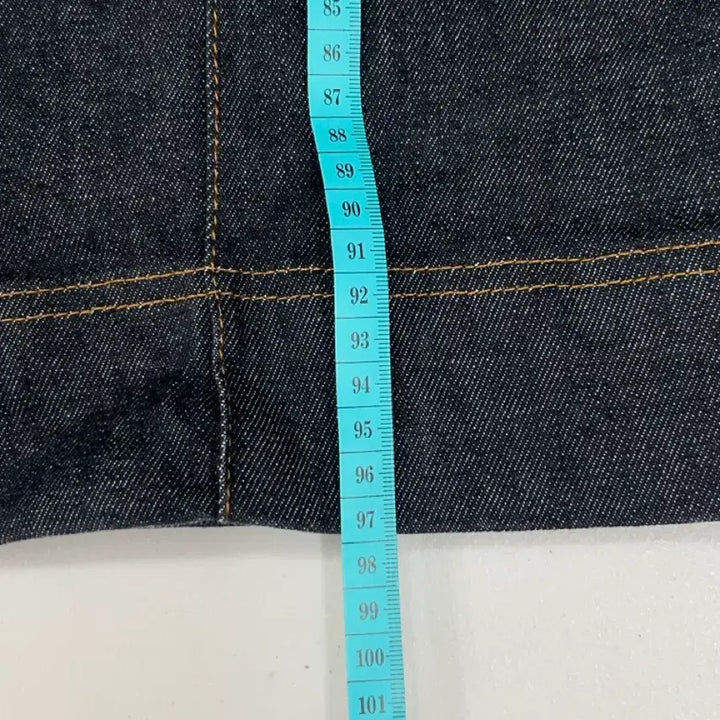 [BUNJANG] (여성,38) 수르 다크 블루 생지 해리 진 와이드 데님팬츠 0422-0 / (여성,38) 수르 다크 블루 생지 해리 진 와이드 데님팬츠 0422-0