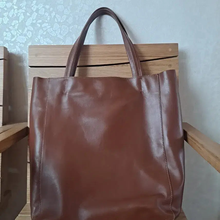[BUNJANG] Leather Shoulder Bag / 소가죽 숄더백