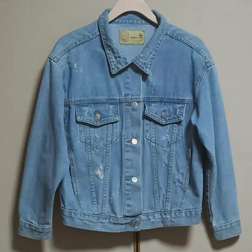 [BUNJANG] Poclain Denim Oversized Denim Jacket / poclain denim 오버핏 청자켓 66~77