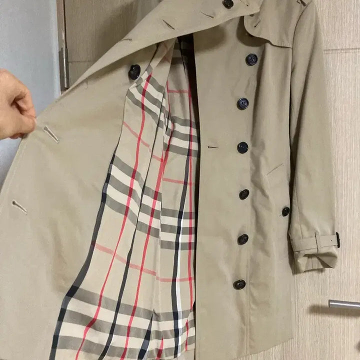 [BUNJANG] Burberry Sandringham Medium Honey Trench Coat / (택있는)버버리 샌드링엄 Sandringham medium 허니 트렌치