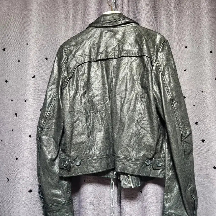 [BUNJANG] Thursday Island Leather Jacket / Thursday Island 블랙 가죽 자켓-55