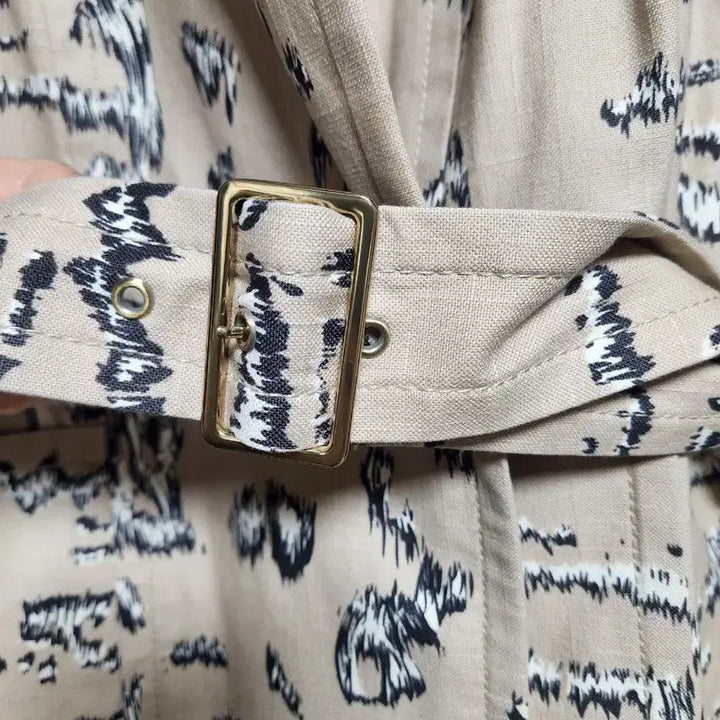 [BUNJANG] Marc Jacobs Pattern Double Trench Coat - Size 55 / 마크제이콥스 패턴 더블 트렌치코트-55