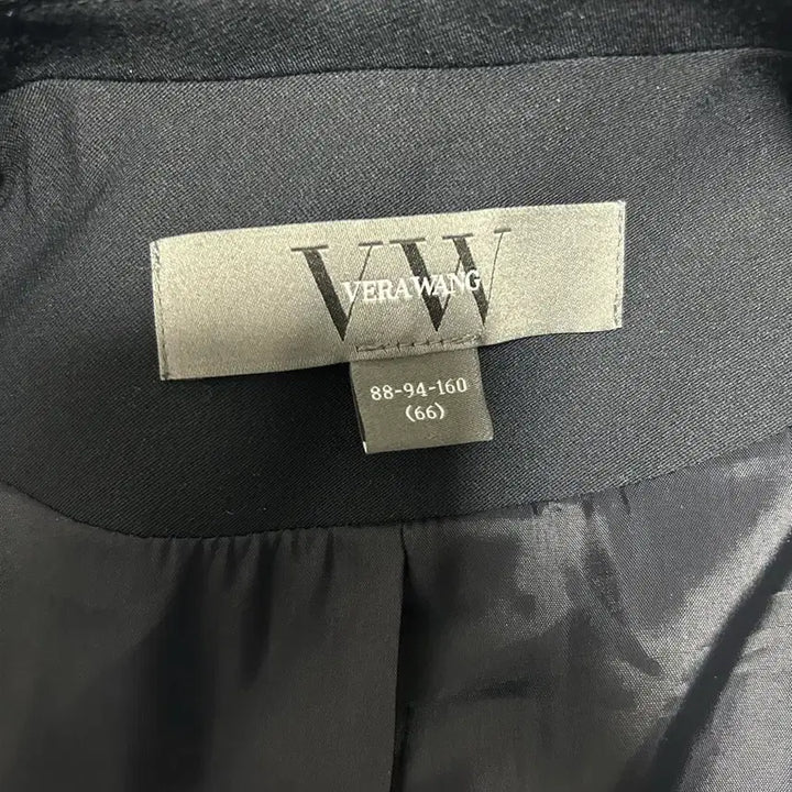 [BUNJANG] Vera Wang Dark Navy Single Blazer Jacket / 베라왕 다크네이비 싱글 블레이저 자켓
